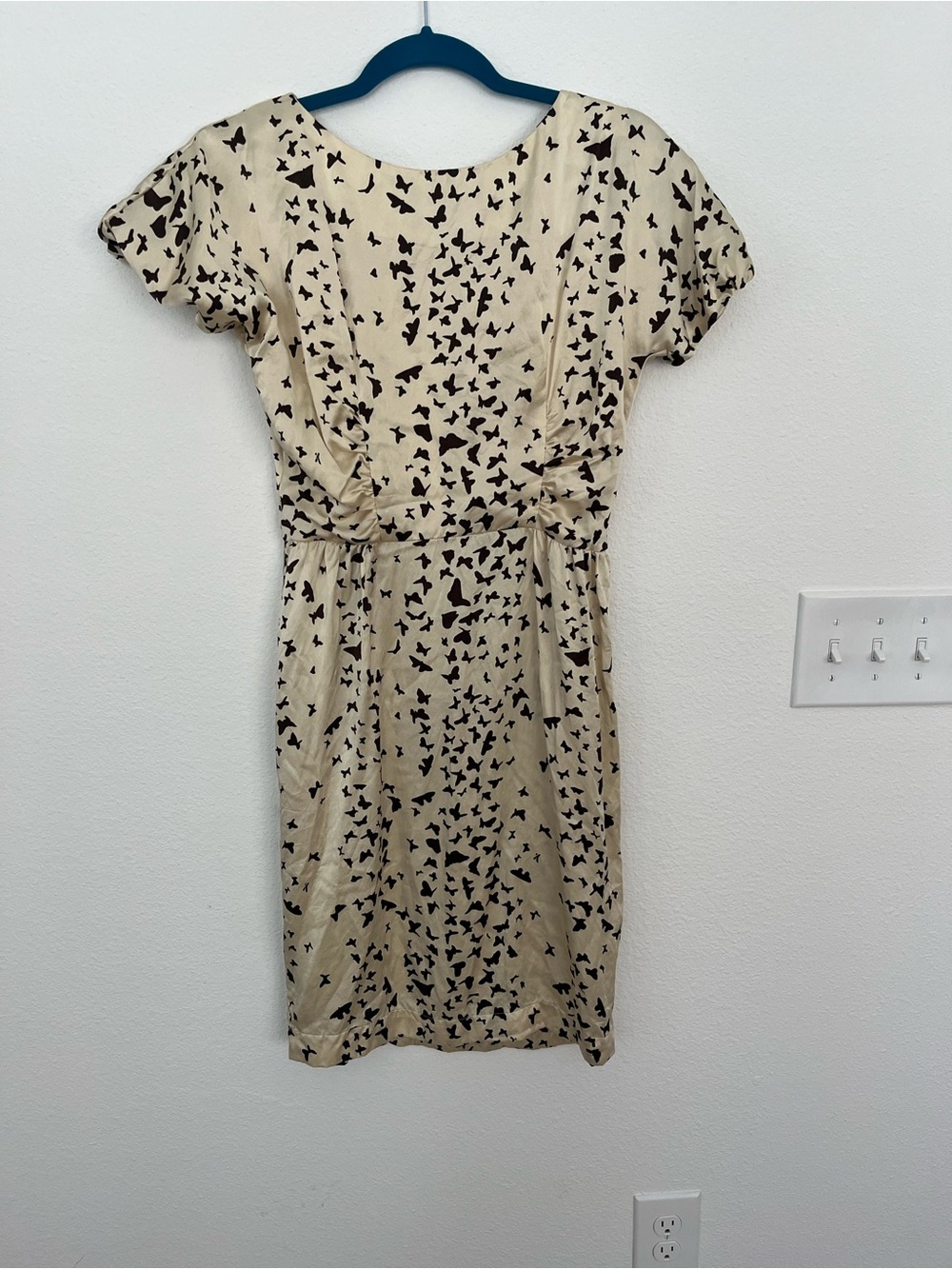 Richard Ruiz silk butterfly Dress | Medium